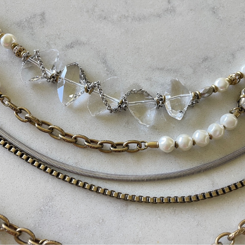 Silpada Kr Collection Multi Chain Statement Neckl… - image 6